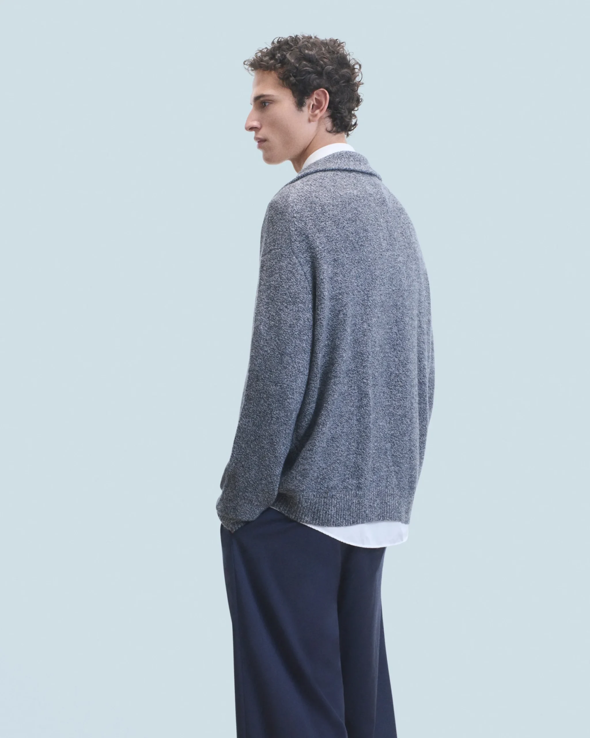 Quarter Zip Neck Sweater