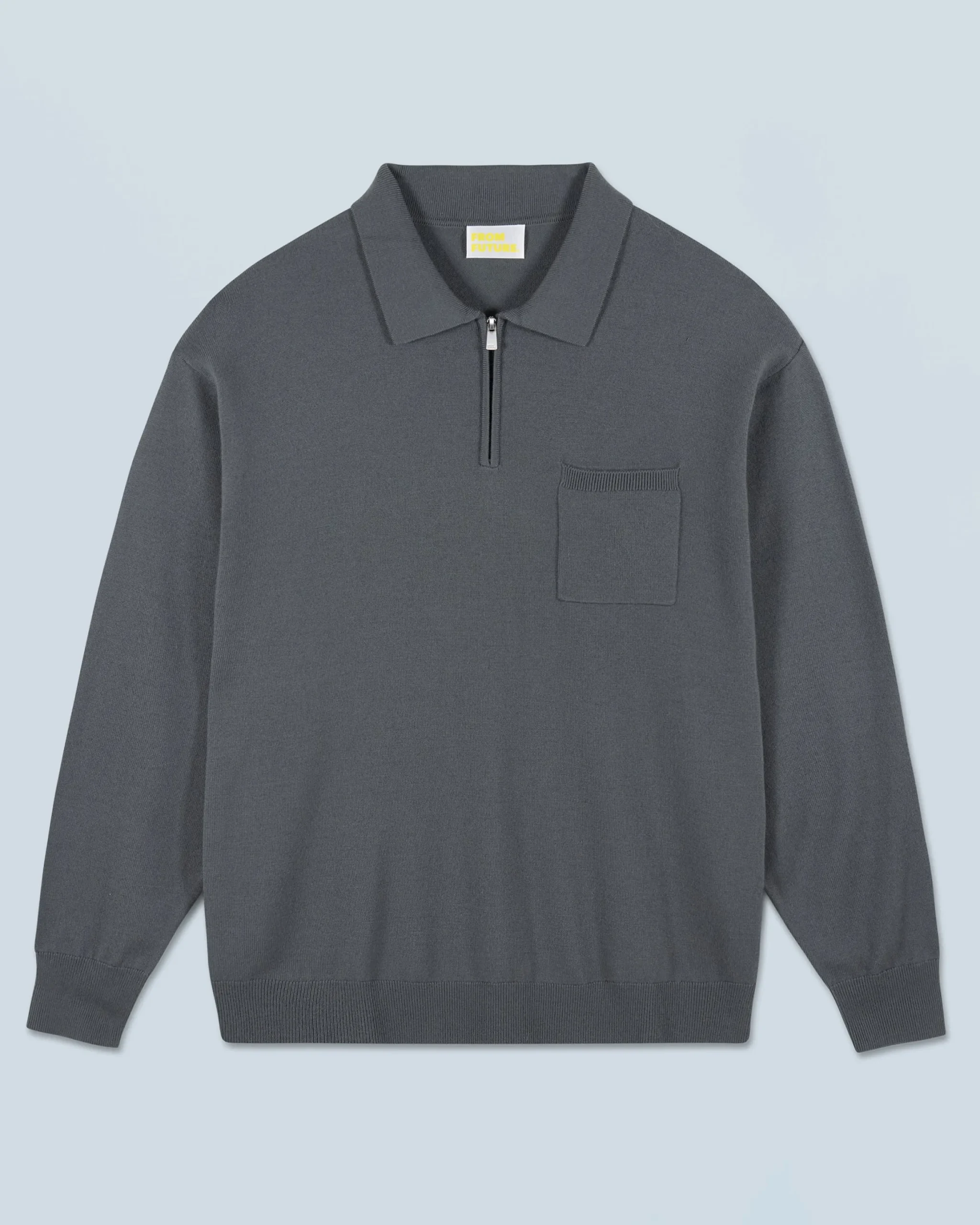 Quarter Zip Neck Sweater