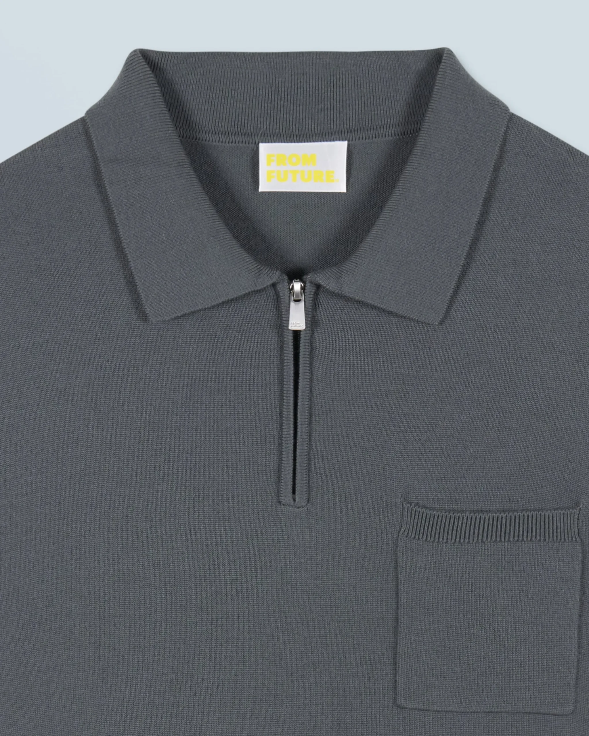 Quarter Zip Neck Sweater