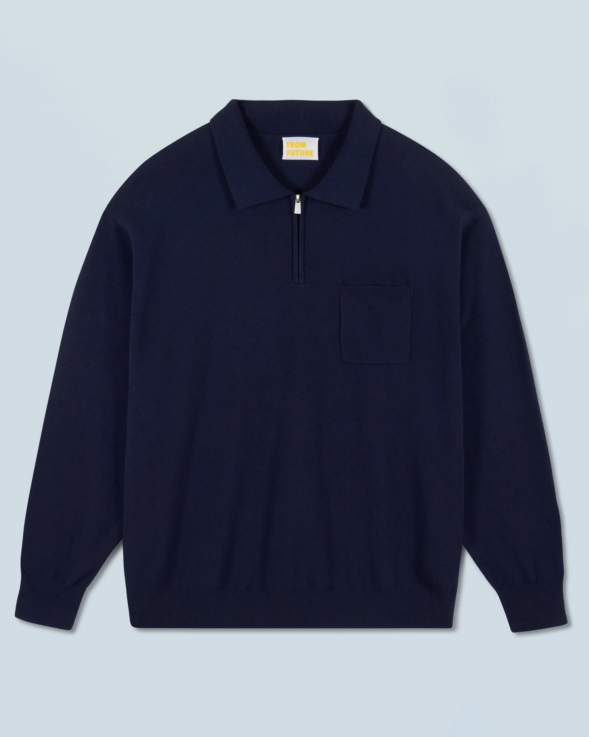 Quarter Zip Neck Sweater