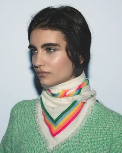 Regular Multicolor Band Scarf
