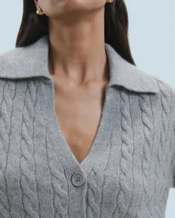 Ribbed Cardigan Sweater