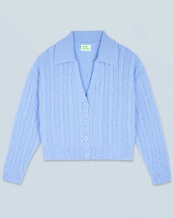 Ribbed Cardigan Sweater