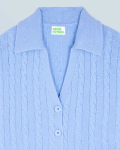Ribbed Cardigan Sweater