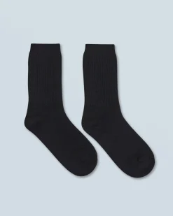Ribbed Mid-High Socks