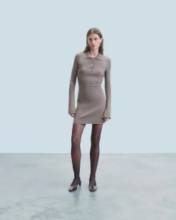 Short Dress with Long Sleeves