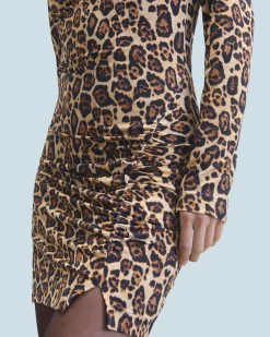 Short Long Sleeve Jersey Dress