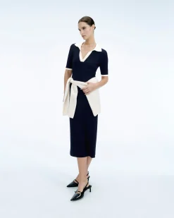 Short Sleeve Long Dress