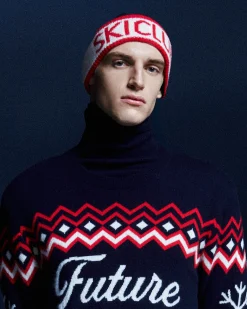 Ski Club Cuffed Beanie