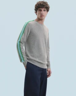 Striped Crewneck Sweater