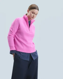 Thick Quarter Zip Sweater