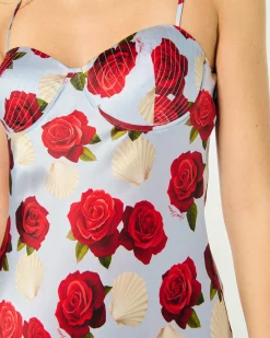 Venus Long Strap Dress