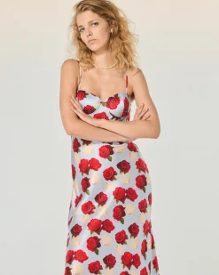 Venus Long Strap Dress