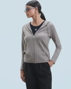 Zipped Hoodie Sweater