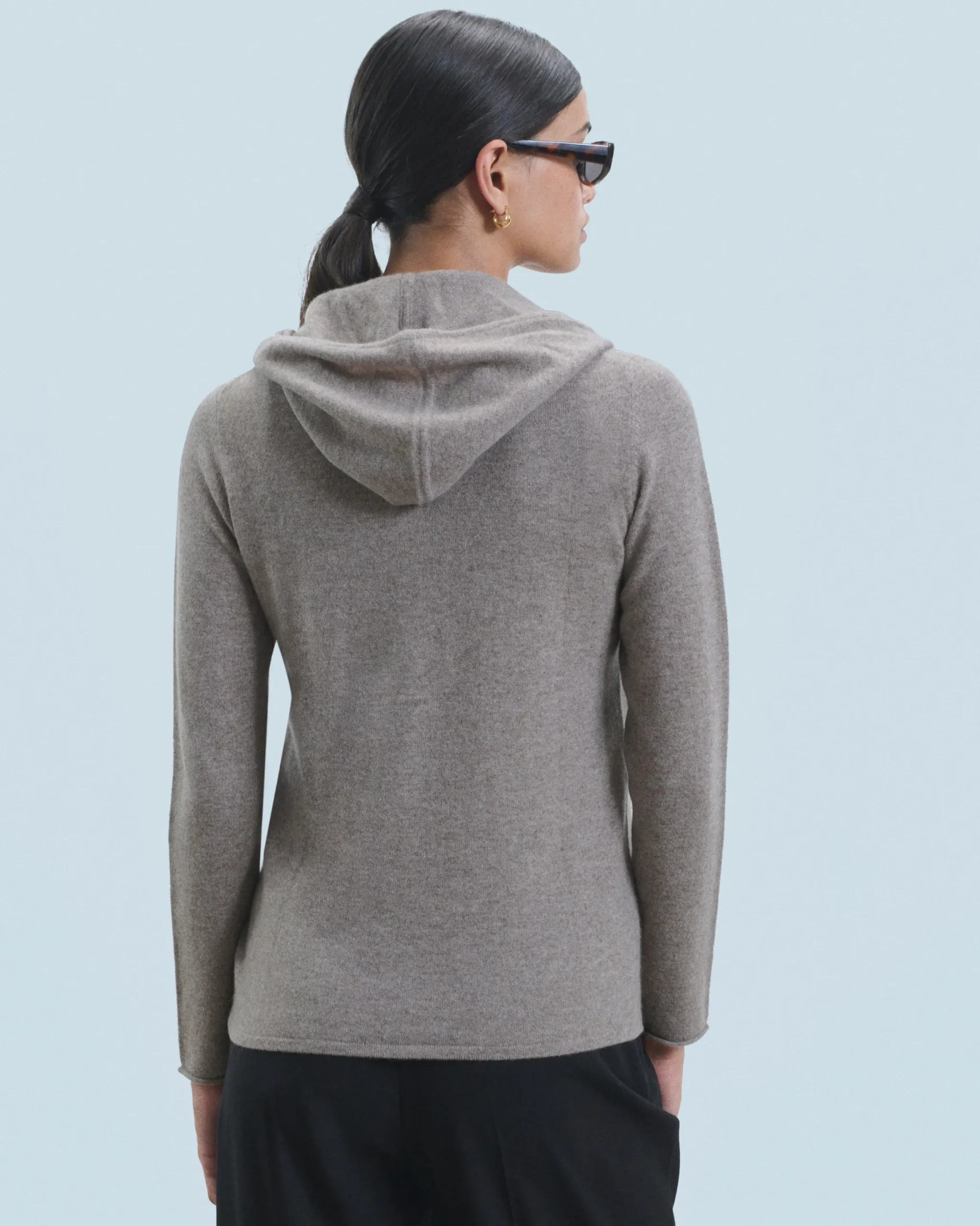 Zipped Hoodie Sweater